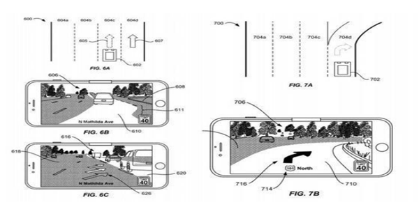 苹果申请AR地图专利 在实时路况上叠加导航信息